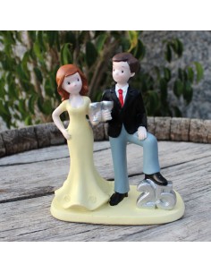 Figura Pastel Boda 25...