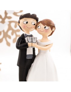 Figura Pastel Brindis 2