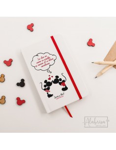 Libreta Mickey & Minnie...