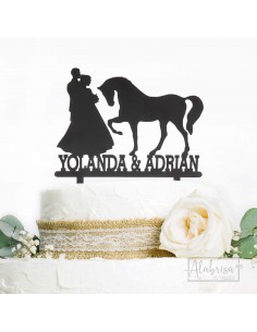 Topper de Tarta Novios con... 2
