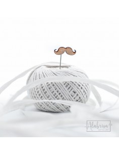 Alfiler de Boda Bigote 2