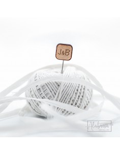 Alfiler Madera Cuadrado... 2