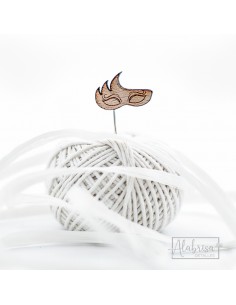 Alfiler Antifaz de Carnaval 2