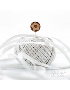 Alfiler Boda Balón de Fútbol 2