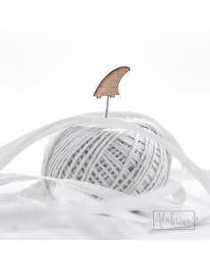 Alfiler Boda Quilla de Surf 2