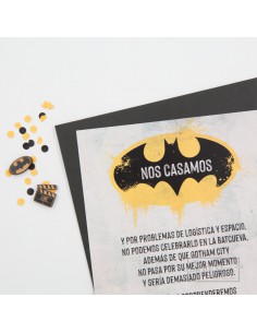 Invitación de Boda Batman... 2