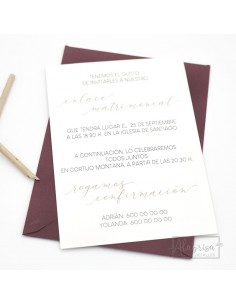 Invitación Calas Burdeos 2
