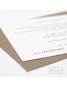 Invitación de Boda Clásica... 2