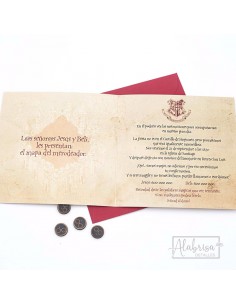Invitación Harry Potter... 2