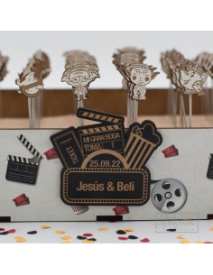 Caja para Alfileres de Cine 2