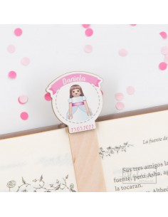 Marca Páginas Comunión Niña...