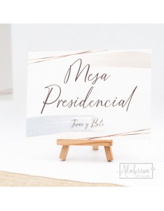 Mesero Boda Pinceladas