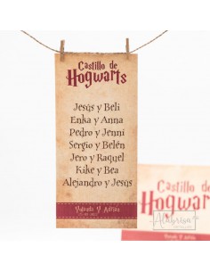 Seating Harry Potter Mapa