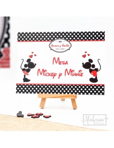 Mesero Boda Mickey & Minnie...