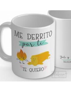 Taza Personalizada Me Derrito 2