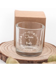 Vaso Chupito Floral Bodas... 2