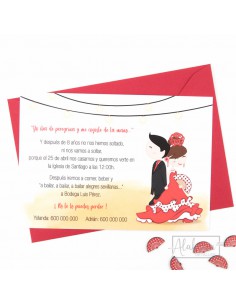 Invitación Boda Feria 2
