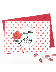 Invitación Boda Feria