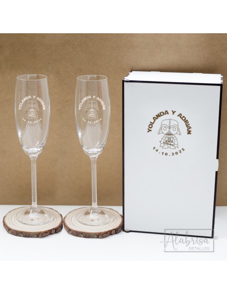 Copas personalizadas para bodas y eventos