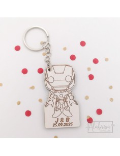 Llavero Iron Man Personalizado