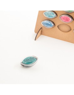 Tinta para huellas Color Box 2