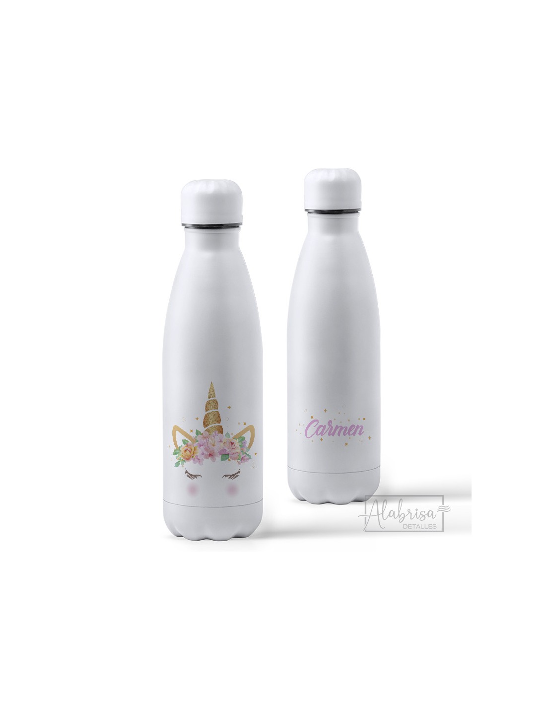 Botella cantimplora infantil personalizada