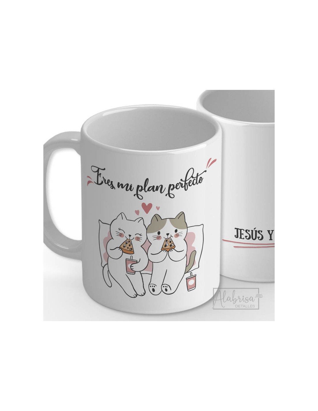 Taza Personalizada El Plan Perfecto Gatitos - ALABRISA detalles