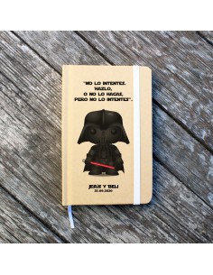 Libreta Personalizada Darth...