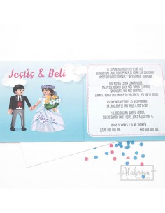 Invitación Boda Playmobil 2