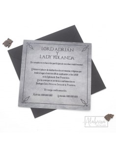 Invitación Juego de Tronos... 2