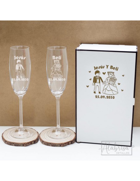 Copas de Cristal para Boda