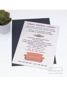 Invitación de Boda Friends 2