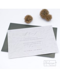 Invitación Boda Papel Mojado 2