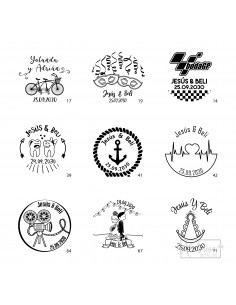 Imán de Madera Oficio y... 2