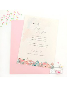 Invitación Boda Primavera 2