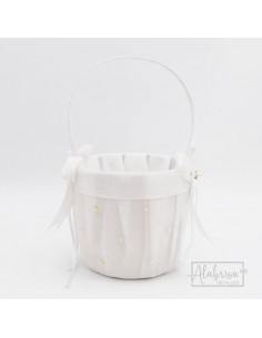 Cesta para Arras Perlas