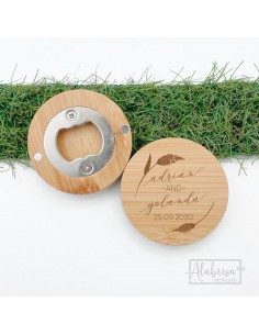 Abridor de madera con Imán... 2