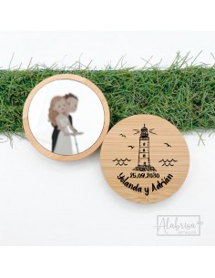 Espejo Bambú Modelos Viajes...