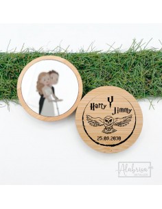 Espejo Bambú Modelos Frikis...