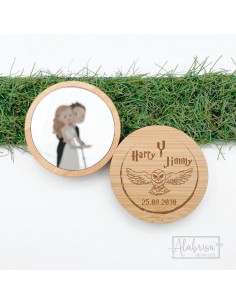 Espejo Bambú Modelos Frikis... 2