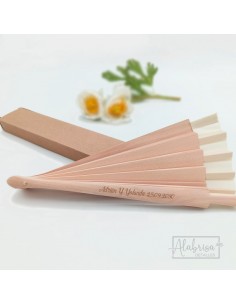 Abanico Elegante de Madera... 2